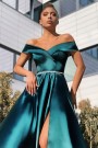 ДЪЛЪГ СЕТ ТОП С ПОЛА ALEXANDRA САТЕН ТЪМНО ЗЕЛЕН ДЪЛЪГ СЕТ ТОП С ПОЛА ALEXANDRA САТЕН ТЪМНО ЗЕЛЕН