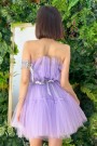 МИНИ РОКЛЯ BARBIE ТЮЛ СВЕТЛО ЛИЛАВ МИНИ РОКЛЯ BARBIE ТЮЛ СВЕТЛО ЛИЛАВ