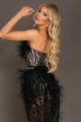 ДЪЛЪГ СЕТ ТОП С ПОЛА FEATHER PRINCESS ДАНТЕЛА ГЛИТЕР ПЕРА ЧЕРЕН С НЮД ДЪЛЪГ СЕТ ТОП С ПОЛА FEATHER PRINCESS ДАНТЕЛА ГЛИТЕР ПЕРА ЧЕРЕН С НЮД