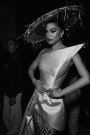 ДЪЛЪГ СЕТ ТОП С ПАНТАЛОН И ШАПКА CANNES ПАЙЕТИ САТЕН РОЗОВО ЗЛАТО
