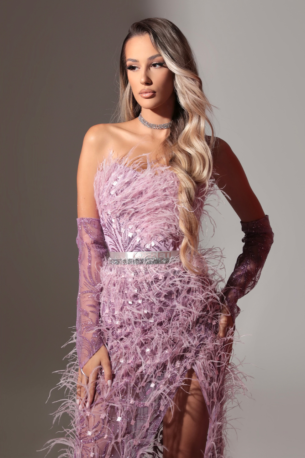 ДЪЛЪГ СЕТ ТОП С ПОЛА FEATHER PRINCESS ДАНТЕЛА ГЛИТЕР ПЕРА ЛАВАНДУЛА ДЪЛЪГ СЕТ ТОП С ПОЛА FEATHER PRINCESS ДАНТЕЛА ГЛИТЕР ПЕРА ЛАВАНДУЛА