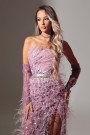 ДЪЛЪГ СЕТ ТОП С ПОЛА FEATHER PRINCESS ДАНТЕЛА ГЛИТЕР ПЕРА ЛАВАНДУЛА ДЪЛЪГ СЕТ ТОП С ПОЛА FEATHER PRINCESS ДАНТЕЛА ГЛИТЕР ПЕРА ЛАВАНДУЛА