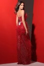 MAXI CONJUNTO TOP CON FALDA FEATHER PRINCESS ЕNCAJE BRILLANTE PLUMAS ROJO MAXI CONJUNTO TOP CON FALDA FEATHER PRINCESS ЕNCAJE BRILLANTE PLUMAS ROJO