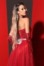 ДЪЛЪГ СЕТ ТОП С ПОЛА TIANA ДАНТЕЛА ГЛИТЕР КАМЪНИ ЧЕРВЕН ДЪЛЪГ СЕТ ТОП С ПОЛА TIANA ДАНТЕЛА ГЛИТЕР КАМЪНИ ЧЕРВЕН