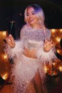 ДЪЛЪГ СЕТ LIDIA 3 ЧАСТИ ПАЙЕТИ ПЕРА ДАНТЕЛА ГЛИТЕР БЯЛ СЪС СРЕБЪРЕН ДЪЛЪГ СЕТ LIDIA 3 ЧАСТИ ПАЙЕТИ ПЕРА ДАНТЕЛА ГЛИТЕР БЯЛ СЪС СРЕБЪРЕН