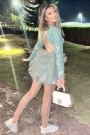 МИНИ СЕТ 2 ЧАСТИ ТОП С ПОЛА LAURA ПАЙЕТИ ТЮЛ МЕНТА МИНИ СЕТ 2 ЧАСТИ ТОП С ПОЛА LAURA ПАЙЕТИ ТЮЛ МЕНТА