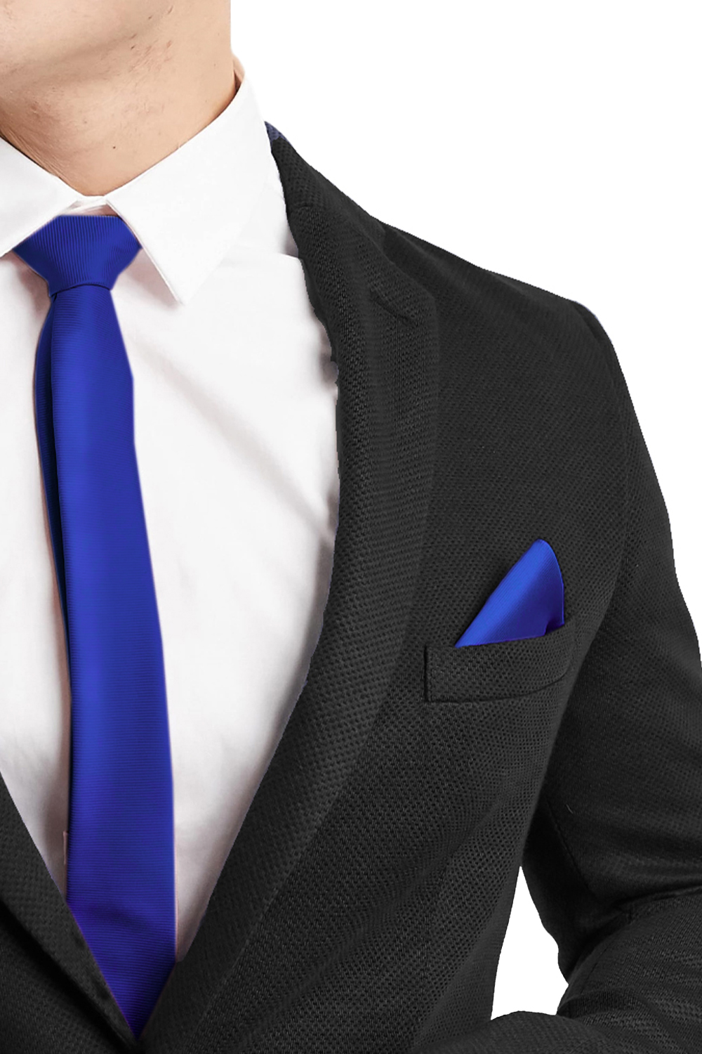 BOUTONNIÈRE RASO BLU COBALTO BOUTONNIÈRE RASO BLU COBALTO