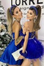 МИНИ РОКЛЯ TINKERBELL ПАЙЕТИ ПЕРА КОБАЛТОВО СИН МИНИ РОКЛЯ TINKERBELL ПАЙЕТИ ПЕРА КОБАЛТОВО СИН