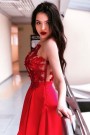 МАКСИ РОКЛЯ AURA ДАНТЕЛА САТЕН ЧЕРВЕН МАКСИ РОКЛЯ AURA ДАНТЕЛА САТЕН ЧЕРВЕН