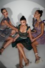 MINI DRESS MILA LACE DARK GREEN