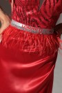 MAXI VESTIDO BIANCA ЕNCAJE SATÍN ROJO MAXI VESTIDO BIANCA ЕNCAJE SATÍN ROJO