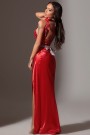 MAXI VESTIDO BIANCA ЕNCAJE SATÍN ROJO MAXI VESTIDO BIANCA ЕNCAJE SATÍN ROJO