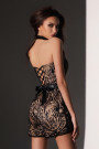 MAXI SET TOP CU PANTALONI ȘI MANTIE ELSIE DANTELA GLITTER BROCADĂ DE TUL NEAGRA ȘI NUDE MAXI SET TOP CU PANTALONI ȘI MANTIE ELSIE DANTELA GLITTER BROCADĂ DE TUL NEAGRA ȘI NUDE