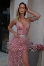 ДЪЛЪГ СЕТ ТОП С ПОЛА KAYLA ДАНТЕЛА ГЛИТЕР ПЕРА ПУДРА ДЪЛЪГ СЕТ ТОП С ПОЛА KAYLA ДАНТЕЛА ГЛИТЕР ПЕРА ПУДРА