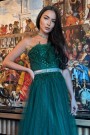 ДЪЛЪГ СЕТ ТОП С ПОЛА PENELOPE ДАНТЕЛА ГЛИТЕР ПЕРА ТЮЛ БРОКАТ ТЪМНО ЗЕЛЕН ДЪЛЪГ СЕТ ТОП С ПОЛА PENELOPE ДАНТЕЛА ГЛИТЕР ПЕРА ТЮЛ БРОКАТ ТЪМНО ЗЕЛЕН
